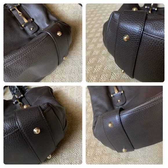 GUCCI Brown Leather Tote Bag - Picture 14 of 14